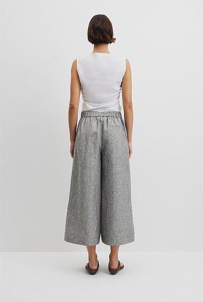 Linen Wide Leg Pant