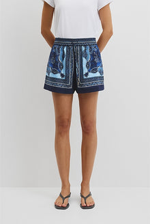 Scarf Print Short