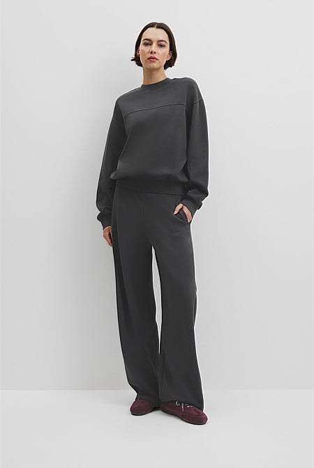 Barrel Leg Track Pant