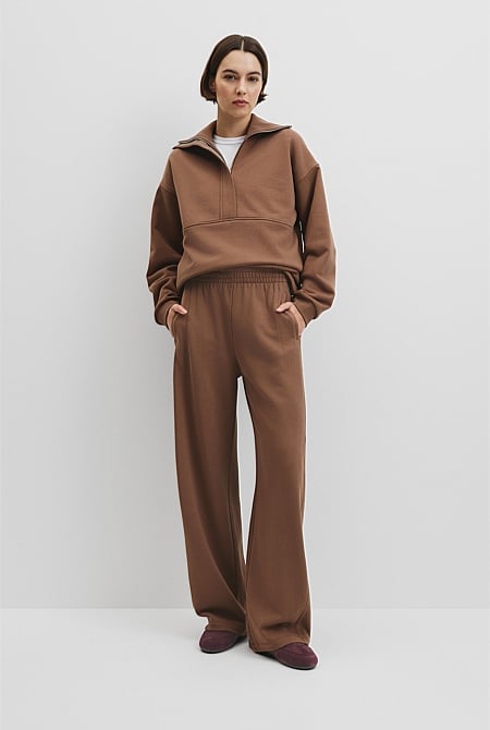 Barrel Leg Track Pant