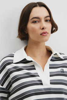 Australian Grown Cotton Stripe Texture Rugby Sweat