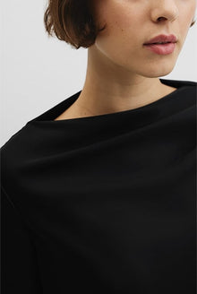 Draped Long Sleeve Shirt