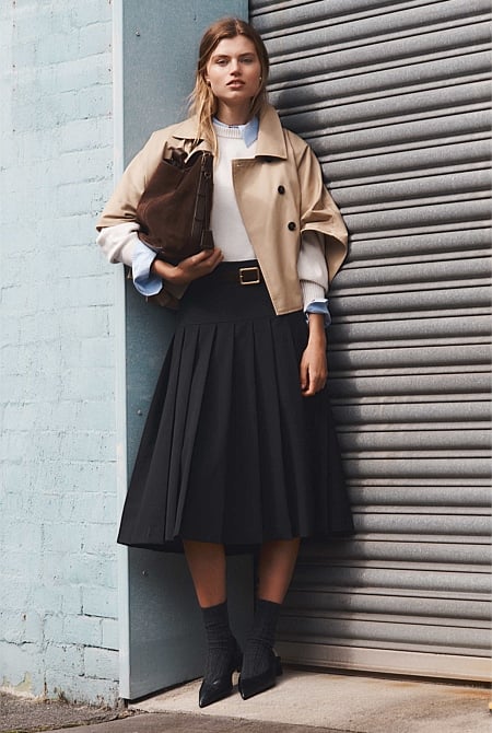 Pleated Skirt