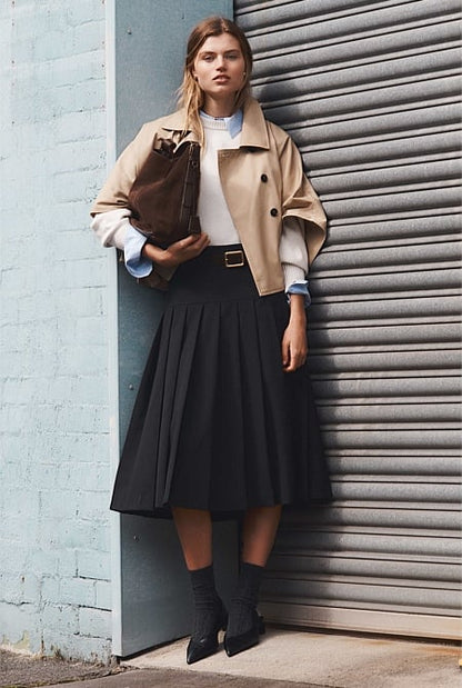 Pleated Skirt