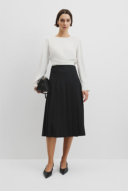 Pleated Skirt