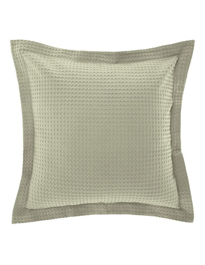 Deluxe Waffle Quilt Cover Set in Eucalyptus
