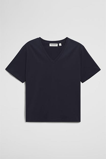 Australian Cotton V-Neck Neck T-Shirt