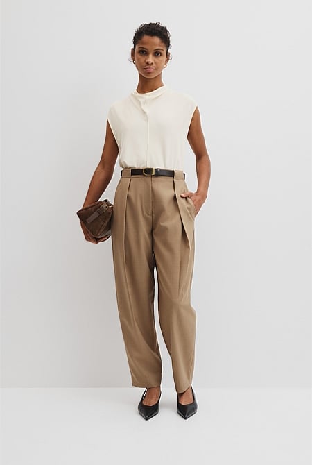 Tailored Barrel Pant