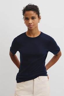 Merino Short Sleeve Knit T-Shirt