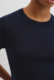 Merino Short Sleeve Knit T-Shirt