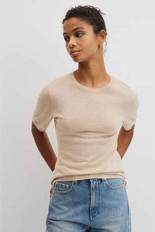 Short Sleeve Knit Tee
