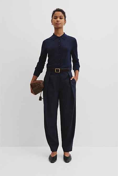 Tailored Barrel Pant