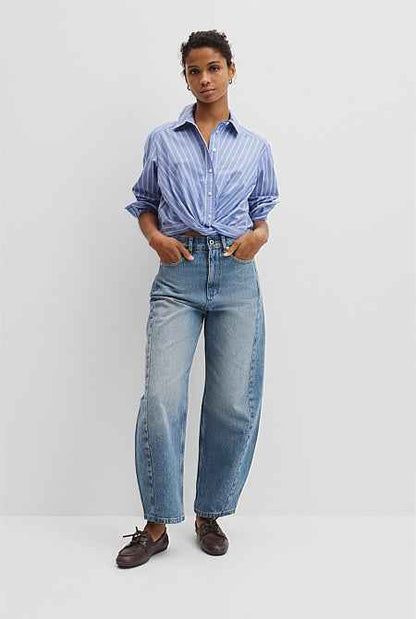Twist Crop Shirt