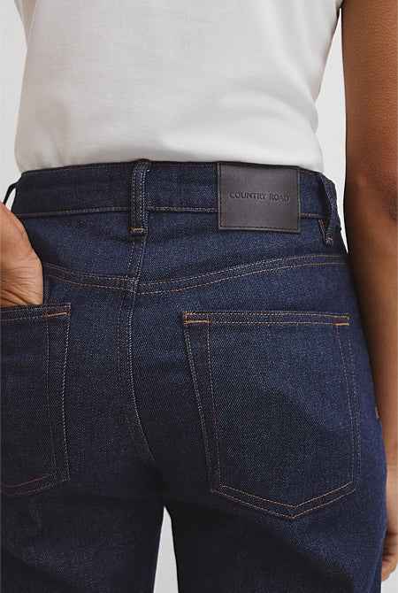 Classic Mid Rise Straight Jean