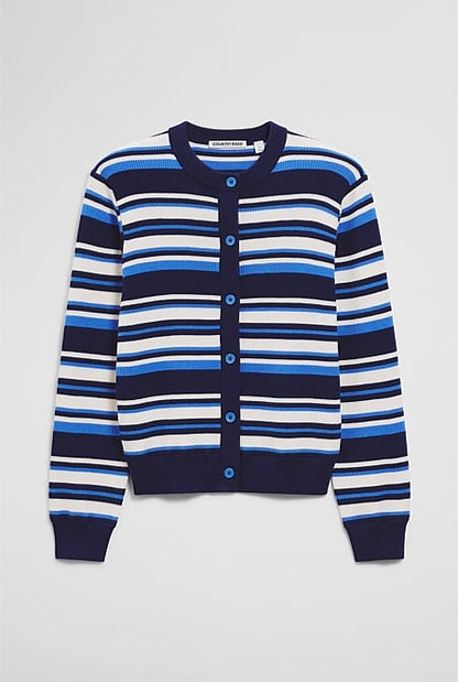 Stripe Knit Cardigan