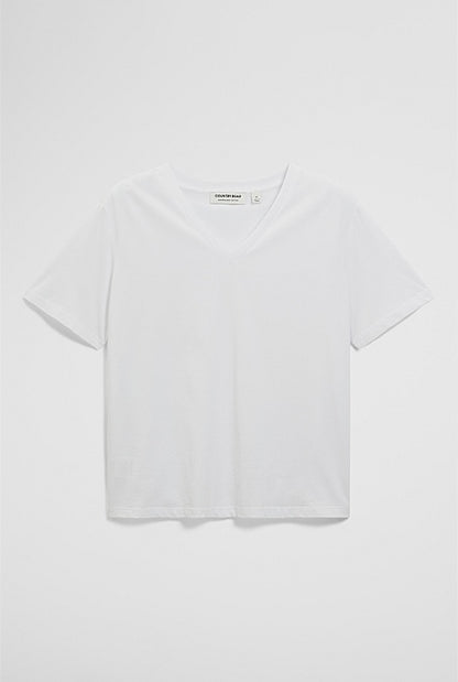 Australian Cotton V-Neck Neck T-Shirt
