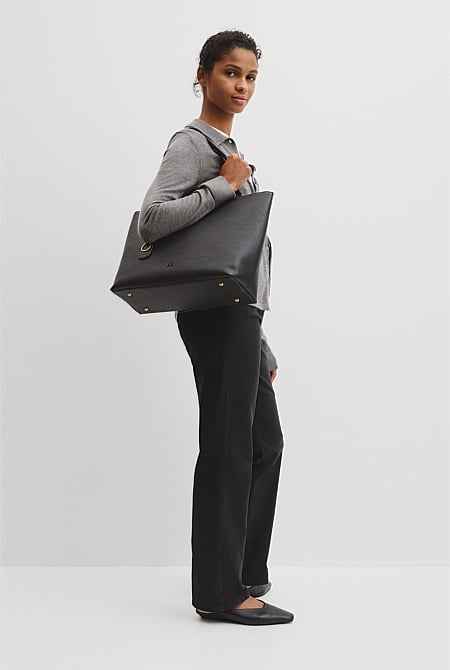 Country Road Buckle Tote Bag
