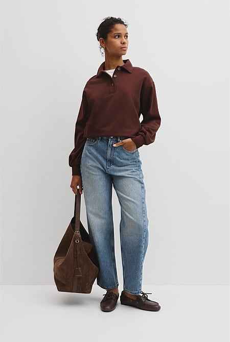 Australian Cotton Polo Sweat