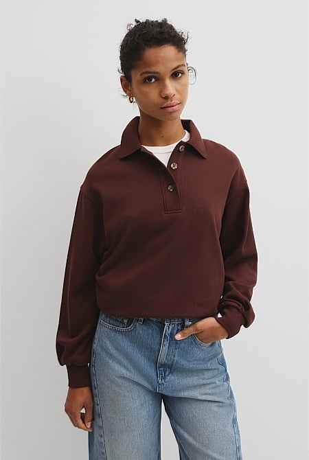 Australian Cotton Polo Sweat