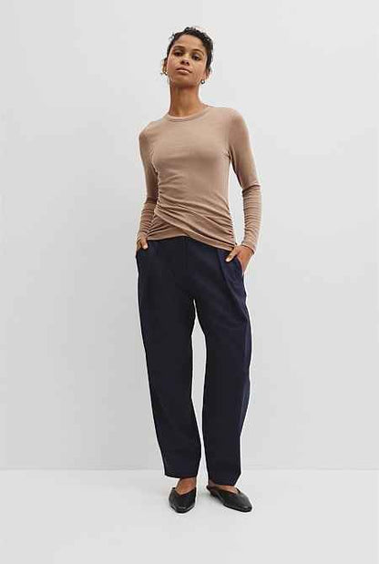 Jersey Wrap Top
