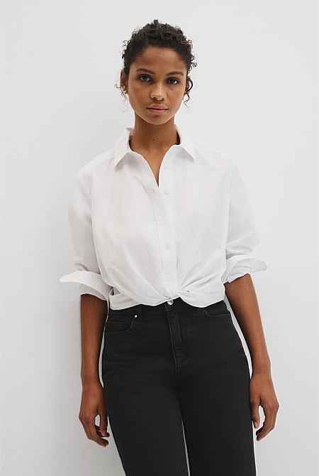 Twist Crop Shirt