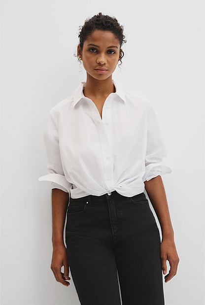 Twist Crop Shirt