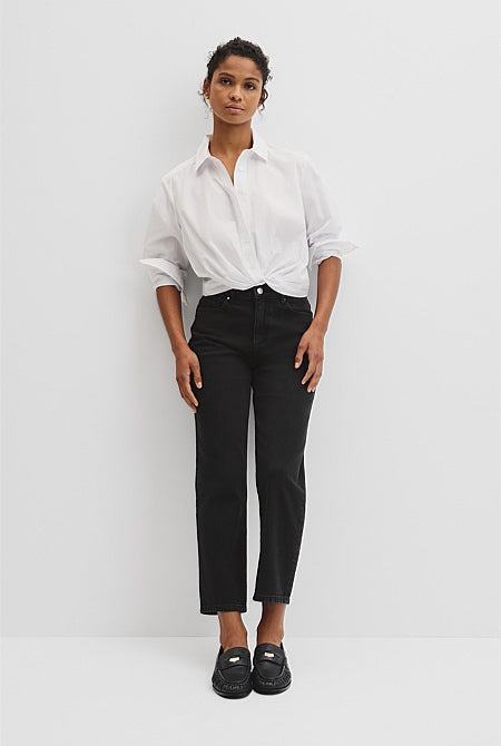 Twist Crop Shirt