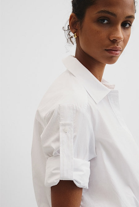 Twist Crop Shirt