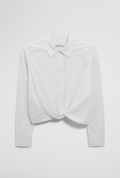 Twist Crop Shirt