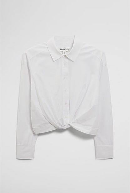 Twist Crop Shirt