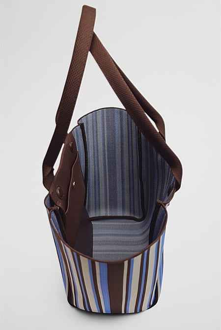 Stripe Knit Shopper