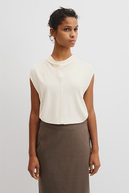 Crepe Jersey T-Shirt