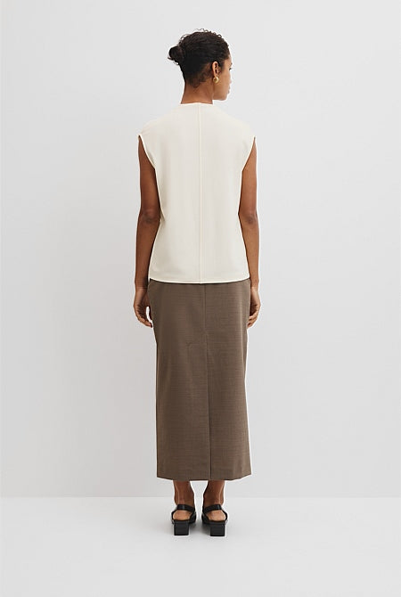 Crepe Jersey T-Shirt