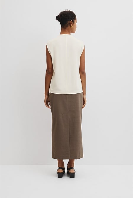 Crepe Jersey T-Shirt
