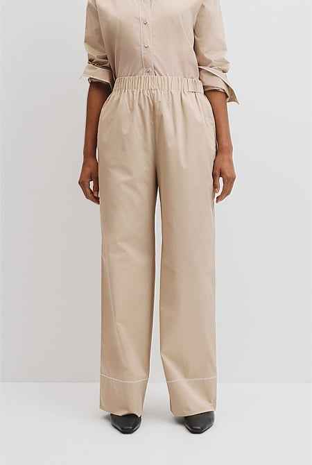 Contrast Stitch Pant