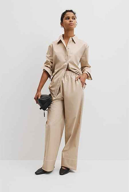 Contrast Stitch Pant