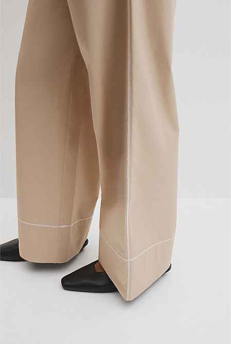 Contrast Stitch Pant