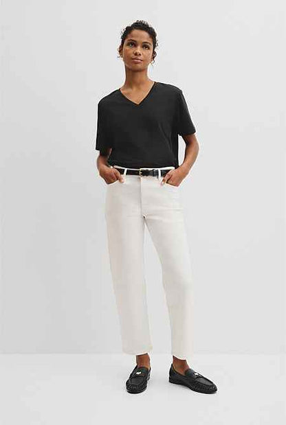 Australian Cotton V-Neck Neck T-Shirt