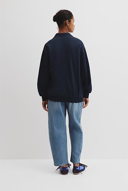 Australian Cotton Polo Sweat