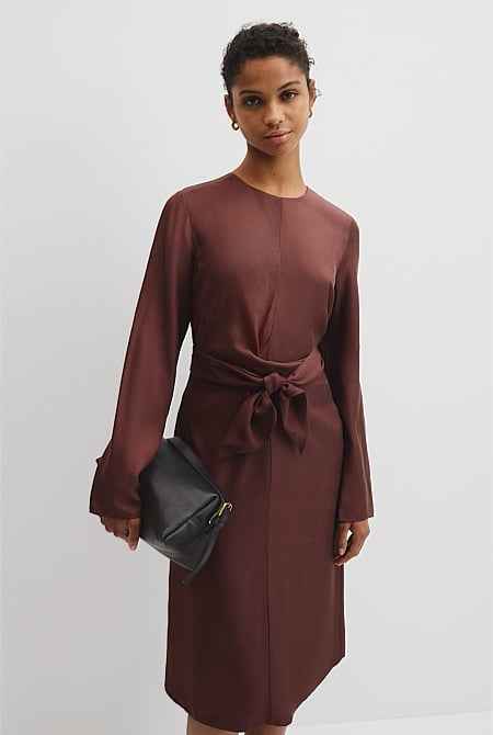 Twist Waist Dress