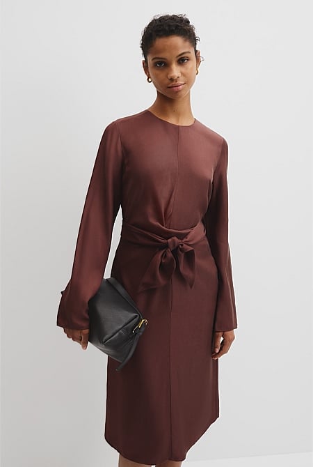 Twist Waist Dress