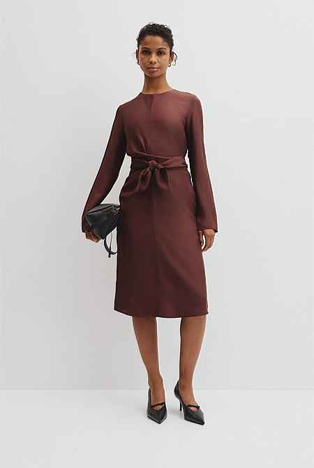 Twist Waist Dress