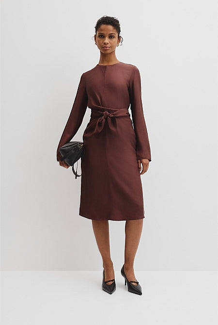 Twist Waist Dress