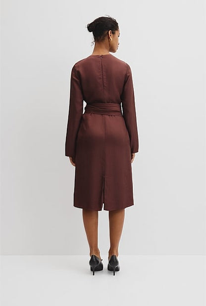 Twist Waist Dress
