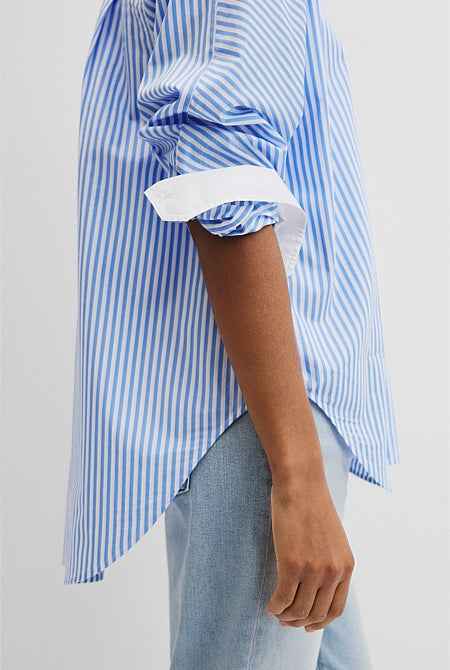 Dolman Striped Shirt