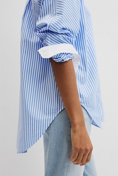 Dolman Striped Shirt