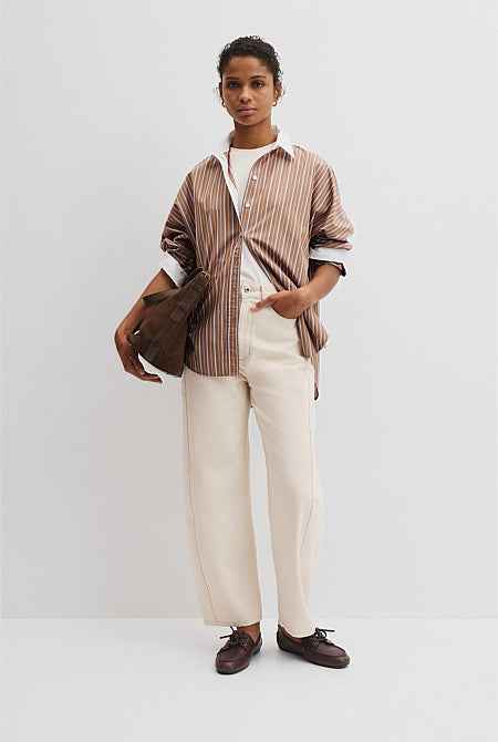 Dolman Striped Shirt