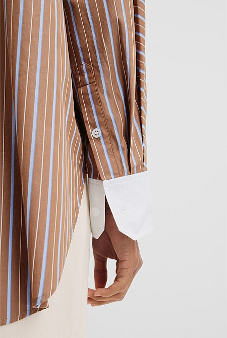 Dolman Striped Shirt