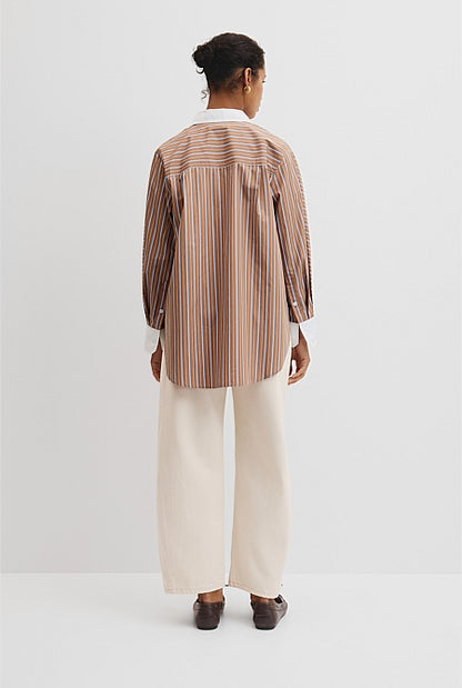 Dolman Striped Shirt
