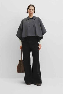 Button Through Cape